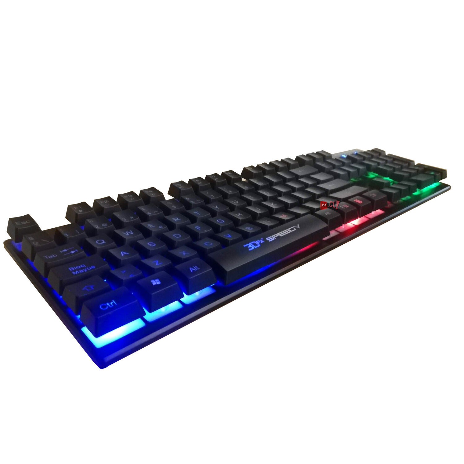 Teclado Gamer Pc Retroiluminaci&oacute;n Speedy - Ps image number 1.0