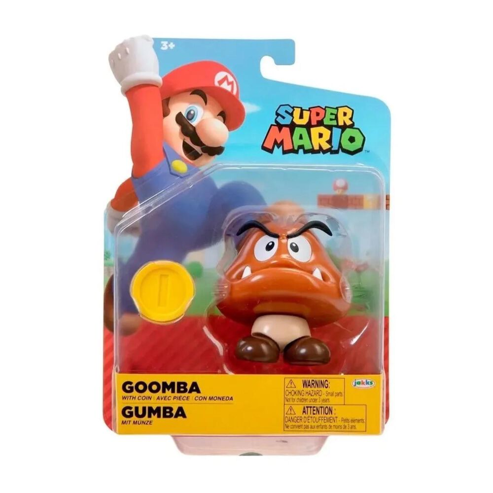 Juguete Figura De Accion Gumba De Super Mario Infantil image number 2.0