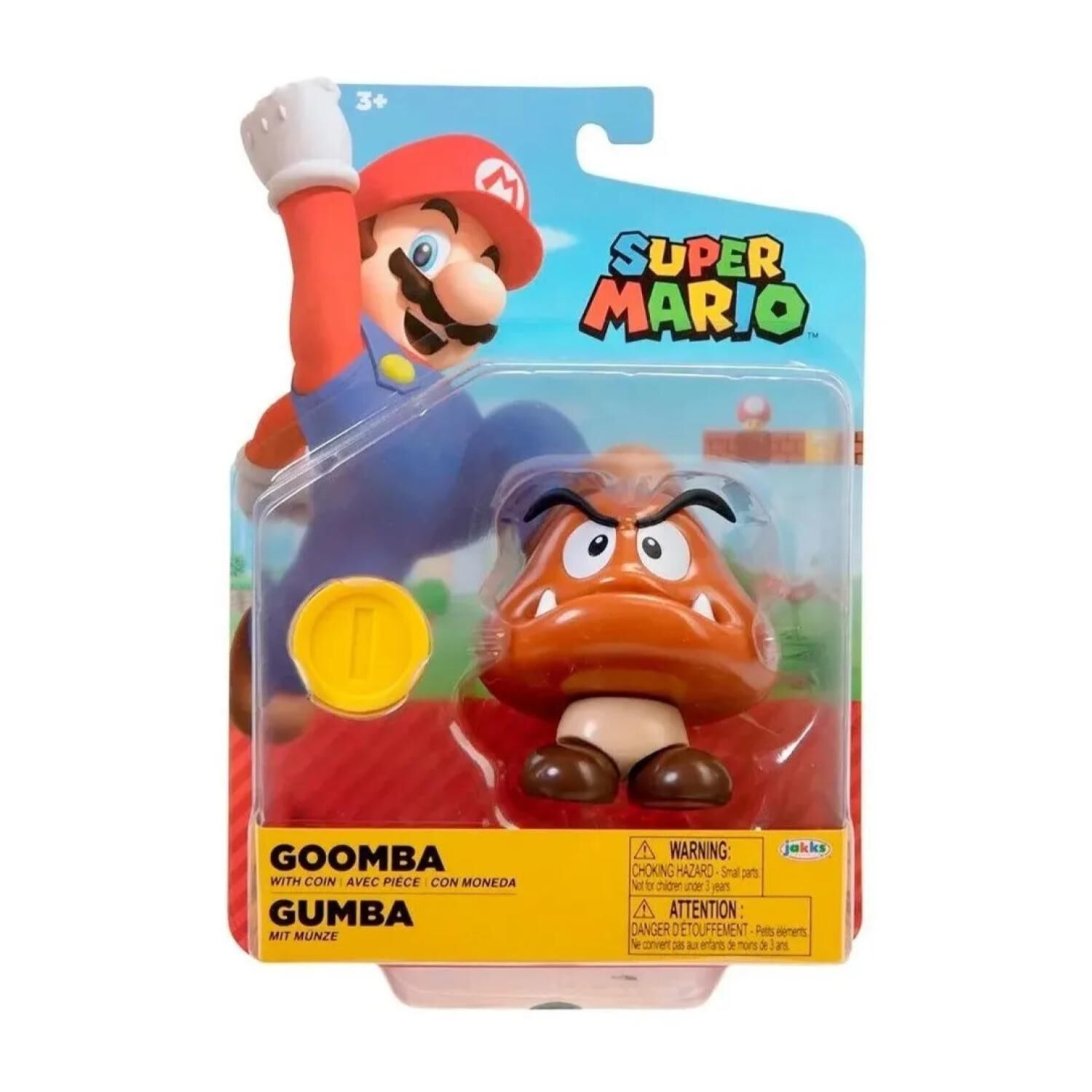 Juguete Figura De Accion Gumba De Super Mario Infantil image number 2.0