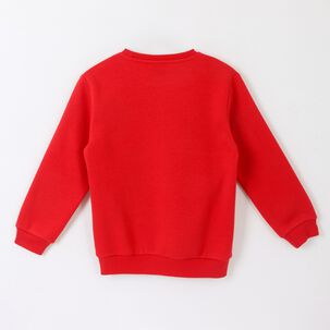 Poler&oacute;n Cerrado Ni&ntilde;o Mickey Mouse Saltando Rojo Disney