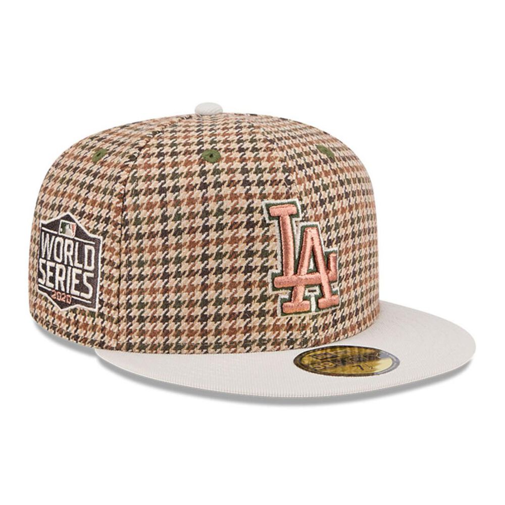 Gorra 59fifty Los Angeles Dodgers Mlb Houndstooh Open Brown image number 0.0