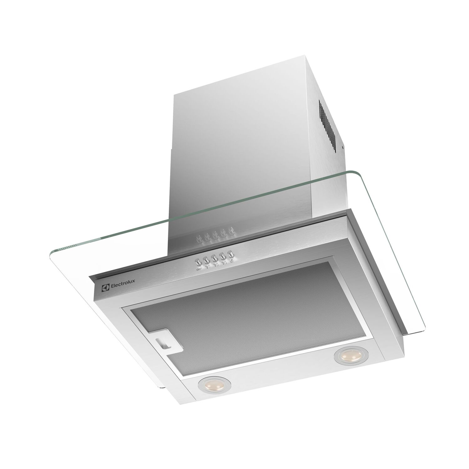 Campana Cocina Pared Decorativa 60cm Luz Led Ce6vx Inox image number 4.0