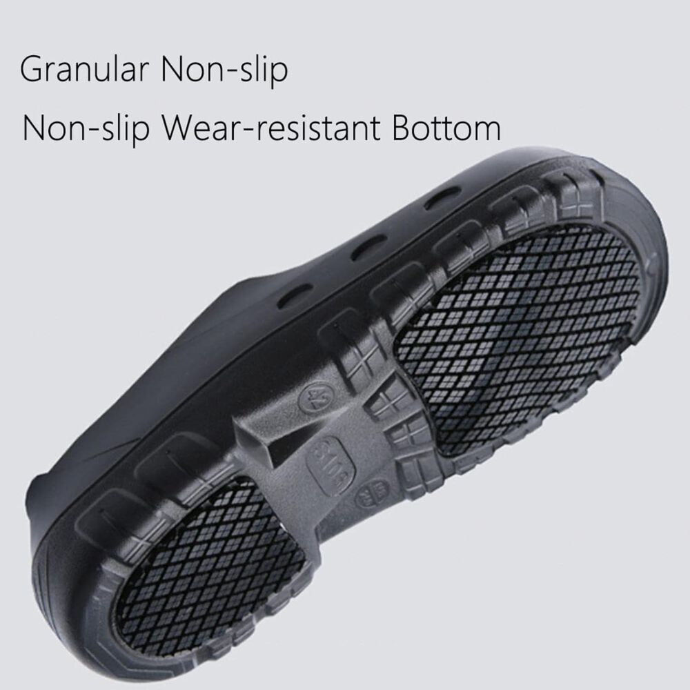 Zapato Zueco Antideslizante Cocina De Seguridad Punta Acero image number 4.0