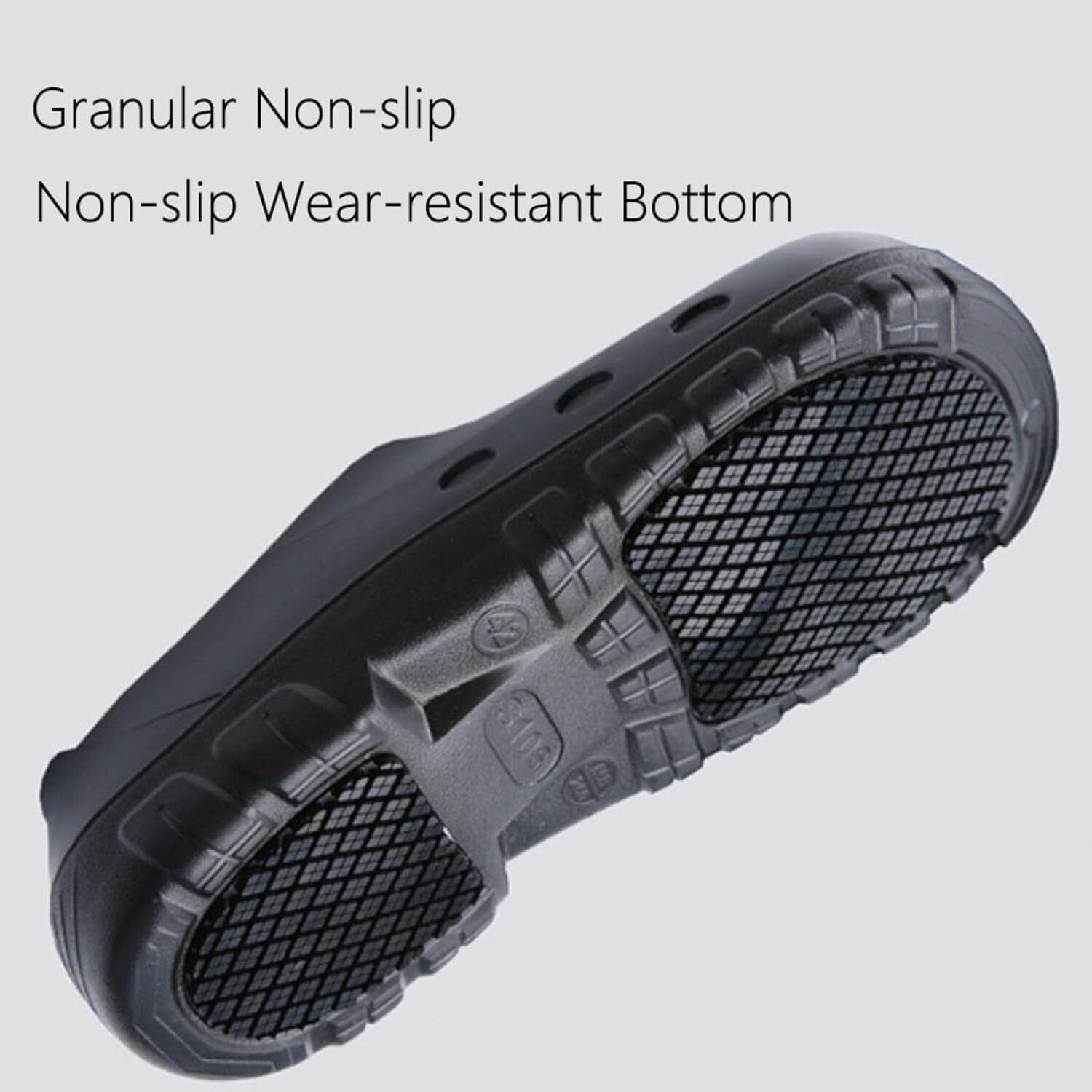Zapato Zueco Antideslizante Cocina De Seguridad Punta Acero image number 2.0