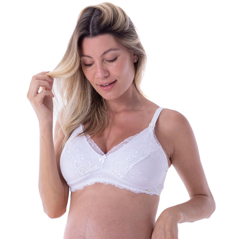 Sosten Lactancia Full Encaje Blanco 2rios image number 3.0