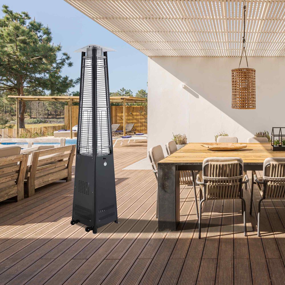 Estufa A Gas Exterior Terraza Trinx Negro image number 7.0