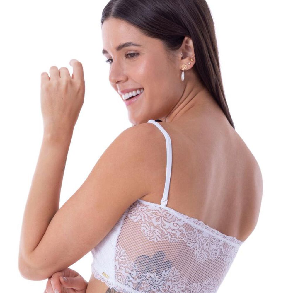 Pack Top Strapless Encaje 2rios image number 2.0