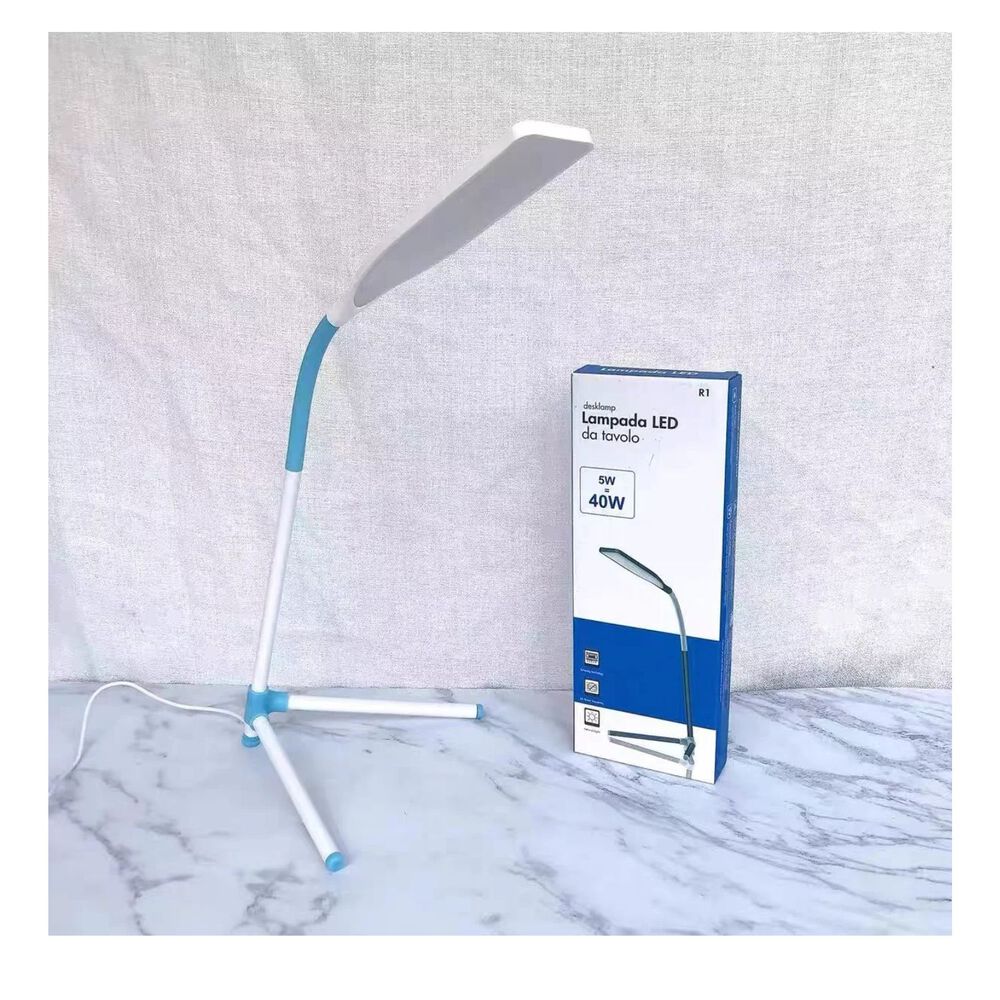 Lámpara De Escritorio Led Flexible Usb Portátil Base Luces image number 1.0