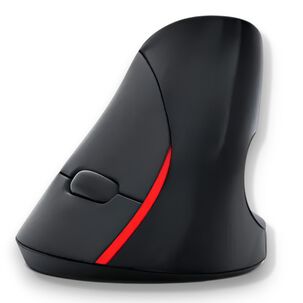 Mouse Vertical Inal&aacute;mbrico 2.4g Ergon&oacute;mico Aero Ergo Black