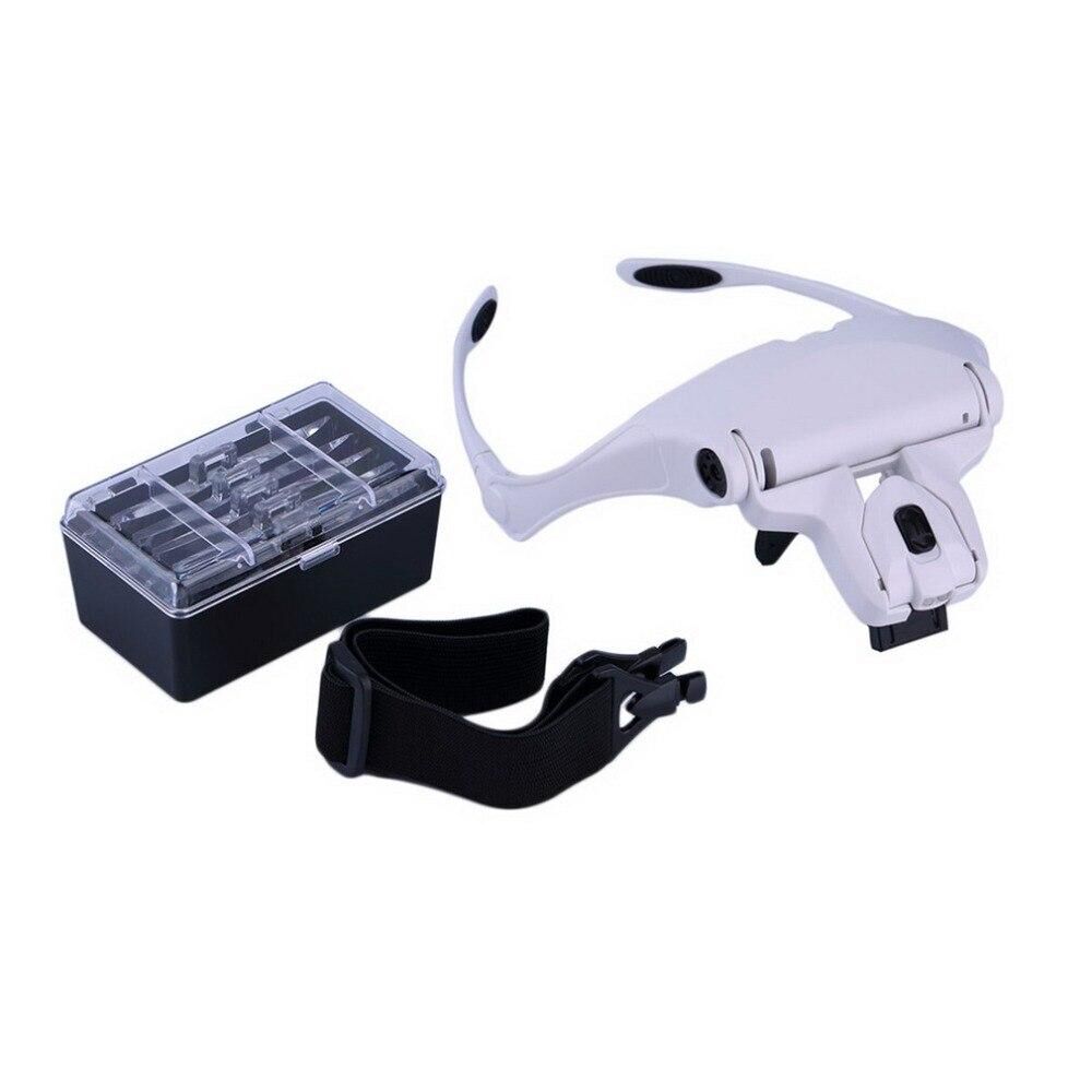 Gafa 5 Lupas/ 2 Led Intercambiable/ 9892b1 image number 1.0
