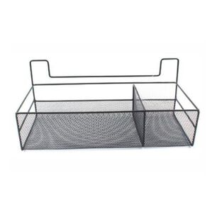 Canasto Colgable Met&aacute;lico 36 Cm Ba&ntilde;o Shampoo Almacenamiento