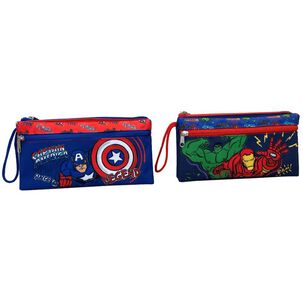 Estuche Doble Cierre Avengers 2 Diseños