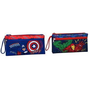 Estuche Doble Cierre Avengers 2 Dise&ntilde;os
