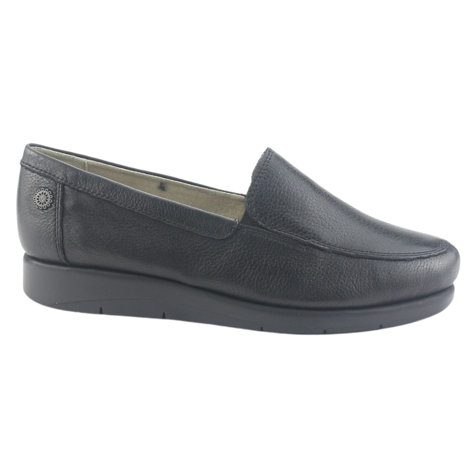 Mocasin De Cuero Chalada Mujer Cira-1 Negro Casual image number 0.0