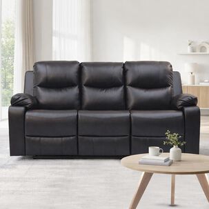 Sof&aacute; Reclinable Zoy Home Tabuk / 3 Cuerpos