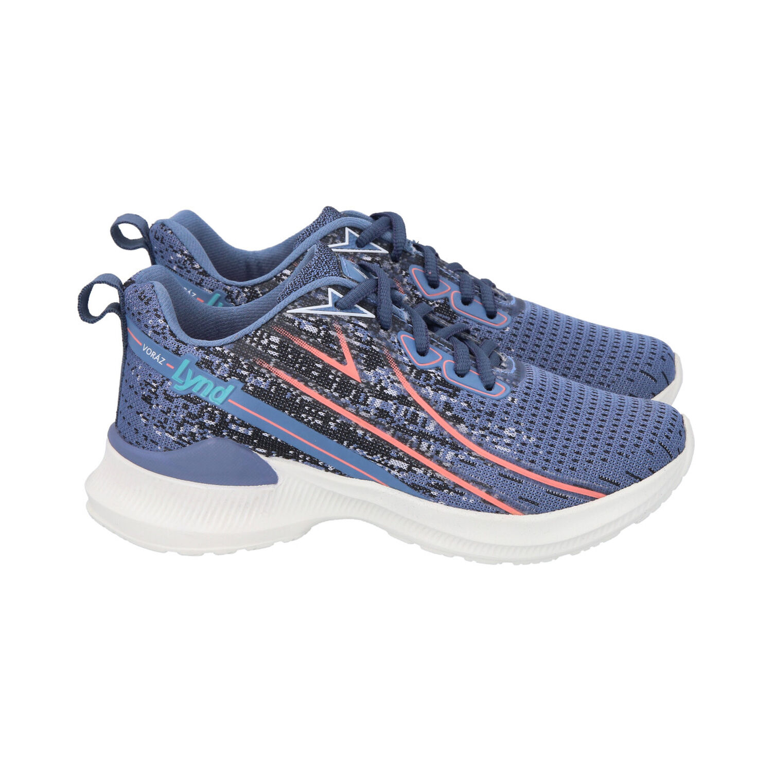 Zapatilla Infantil Voraz Azul Lynd image number 2.0