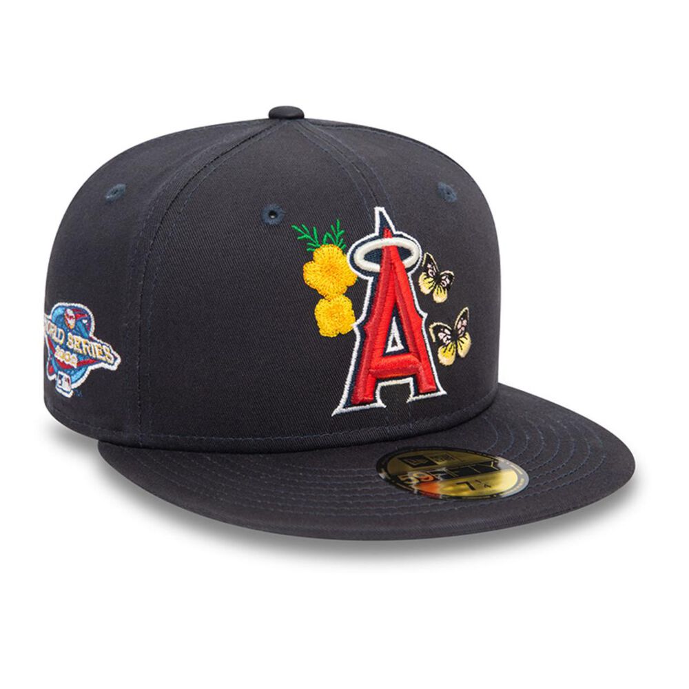 Gorra 59fifty Anaheim Angels Mlb Seasonal Flower Navy image number 3.0