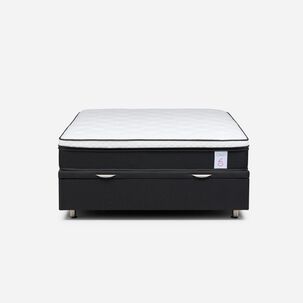 Cama Ba&uacute;l Rosen New Style 6 / 2 Plazas / Base Normal