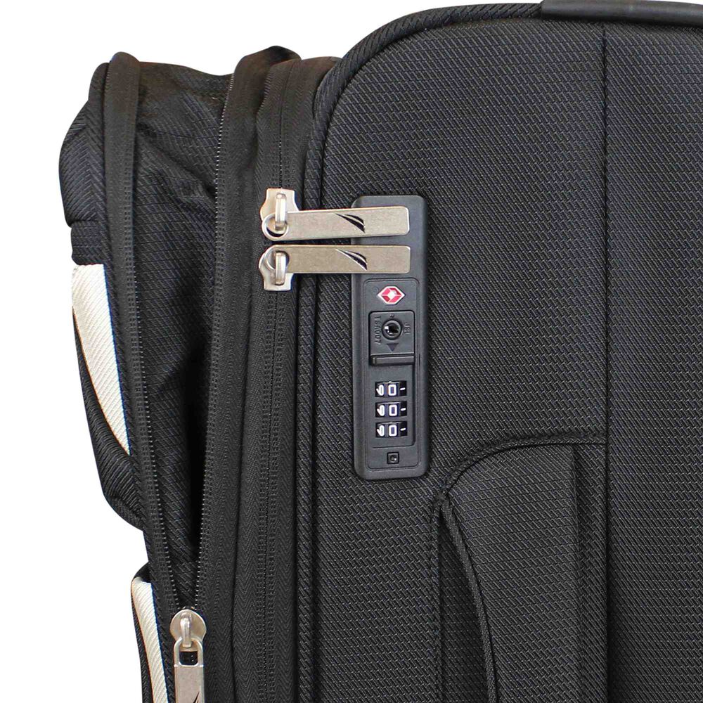 Maleta De Tela S De Cabina Nautica Marbella 10kg Negra image number 2.0