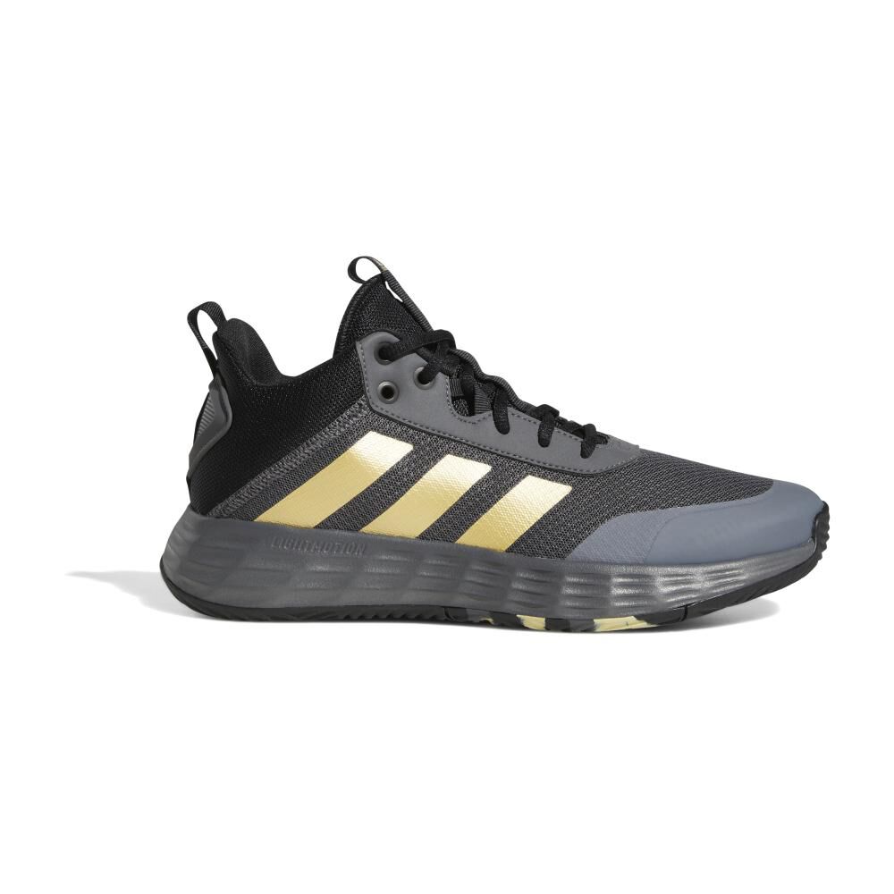 Zapatilla Basketball Hombre Adidas Ownthegame Gris image number 1.0