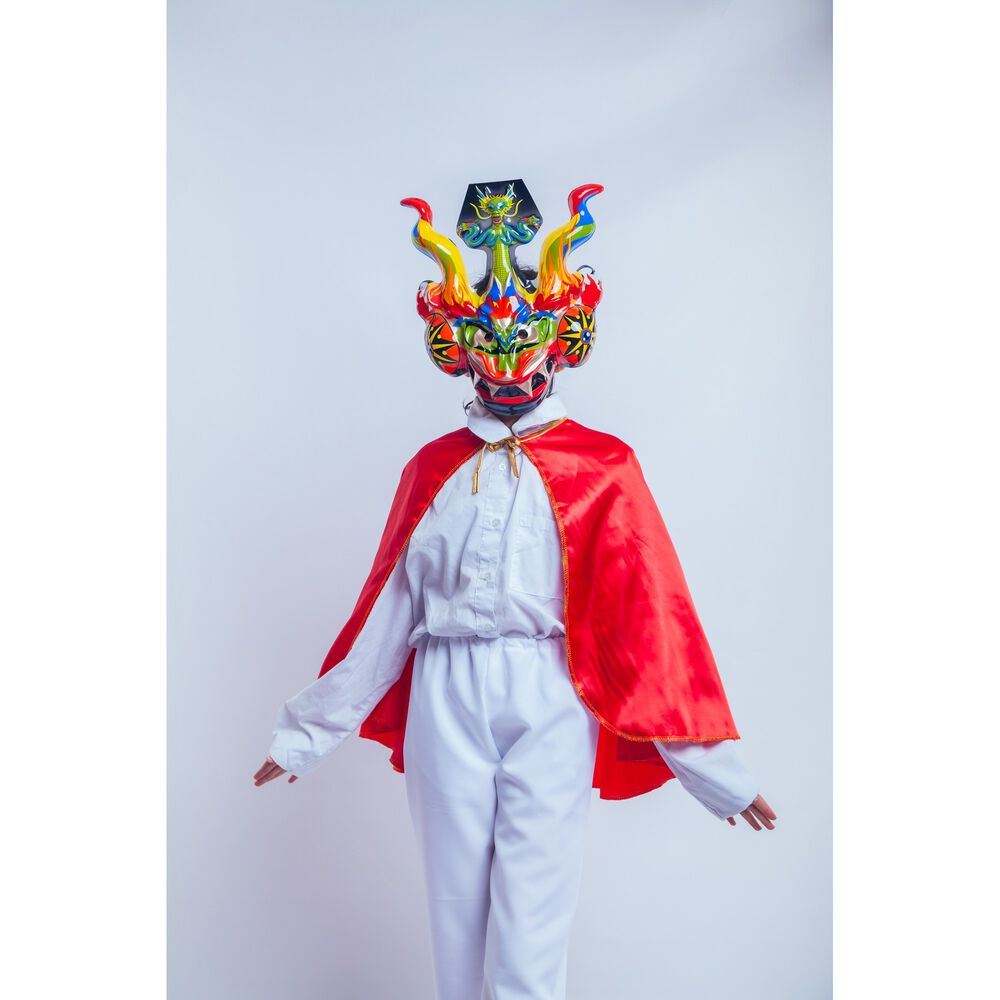 Capa La Tirana Caporal Traje Tipico Nortino Infantil image number 3.0