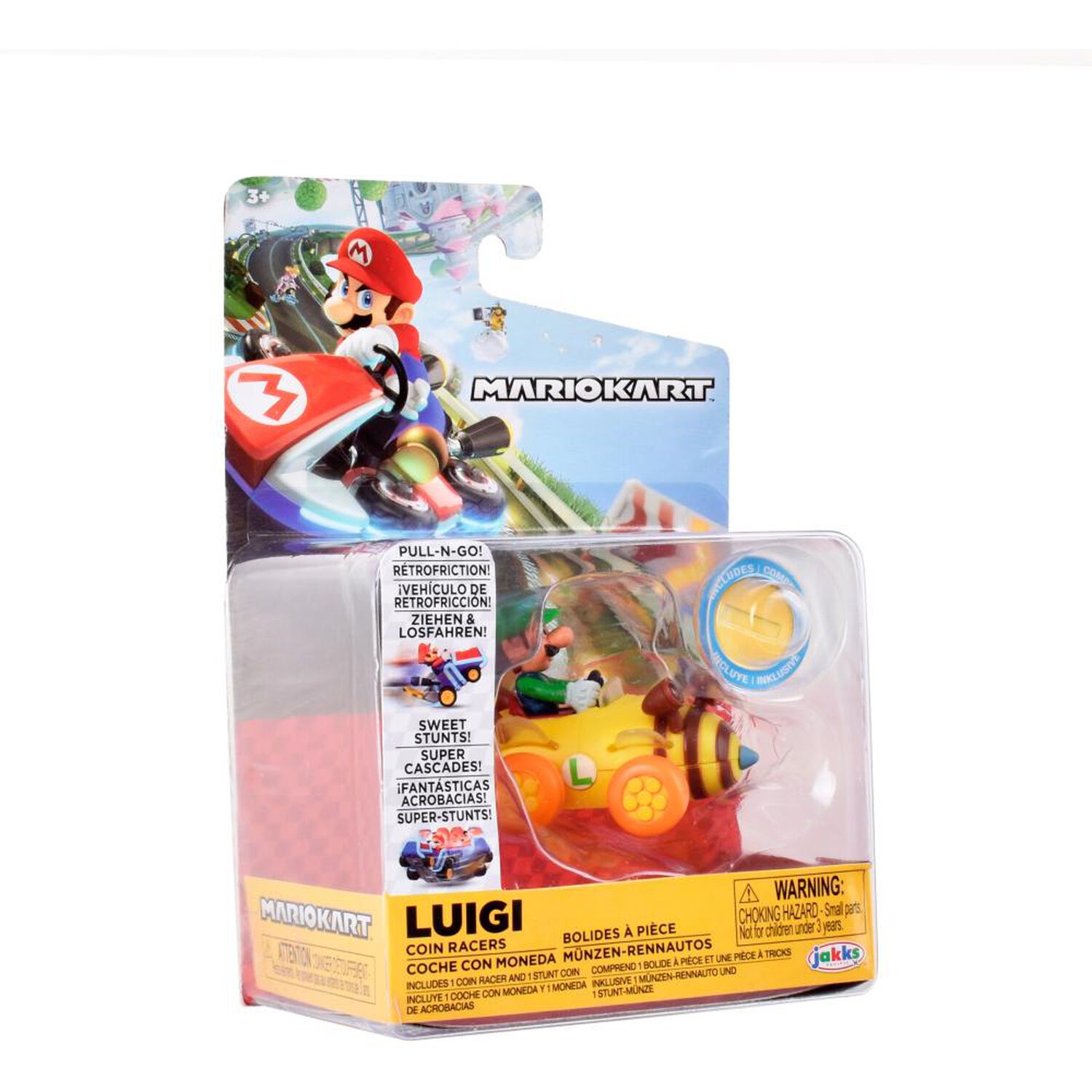 Auto De Juguete Coin Racers Mario Cart image number 0.0