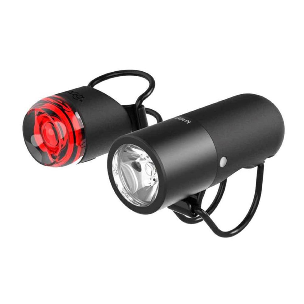 Luz Para Bicicleta Plugger Twinpack Black image number 0.0