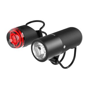 Luz Para Bicicleta Plugger Twinpack Black