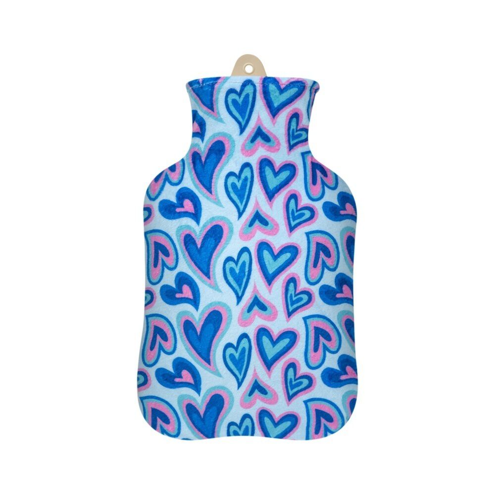 Guatero Thermicachile 1lt Corazones Fondo Celeste image number 0.0