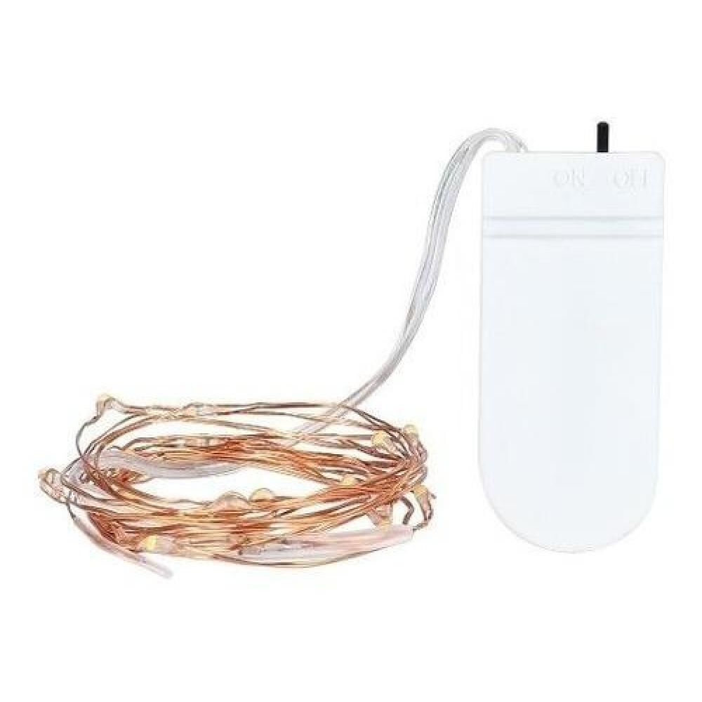 Luces Micro Led Hadas Pilas 2 Metros Colores Pilas Incluidas image number 2.0