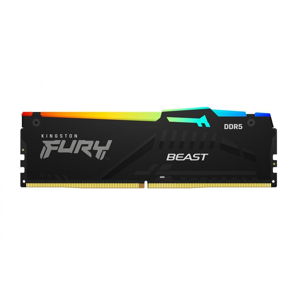 Memoria Ram Kingston Fury Beast Rgb De 8gb Ddr5 image number 2.0