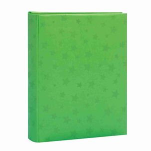 Album Hojas Negras Papel Estrella Verde Para Ensobrar 15x21 Cm / 100f Vgo