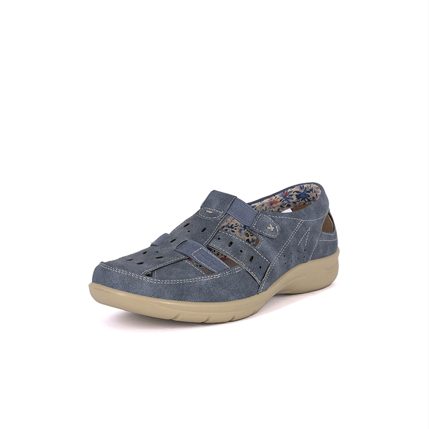 Mocasin Crisantemo Celeste Passer image number 0.0