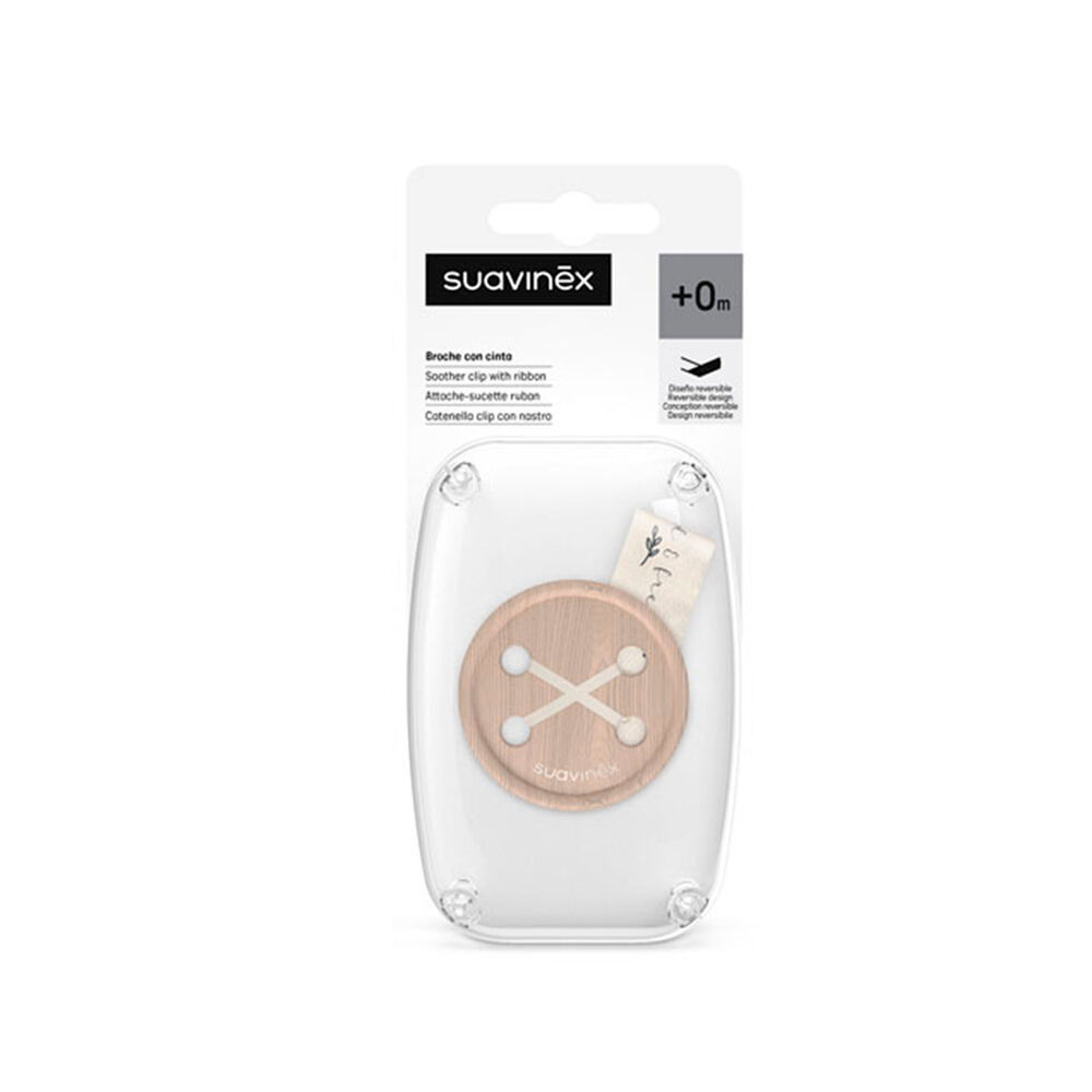 Broche Cinta Button Wild Beige image number 1.0