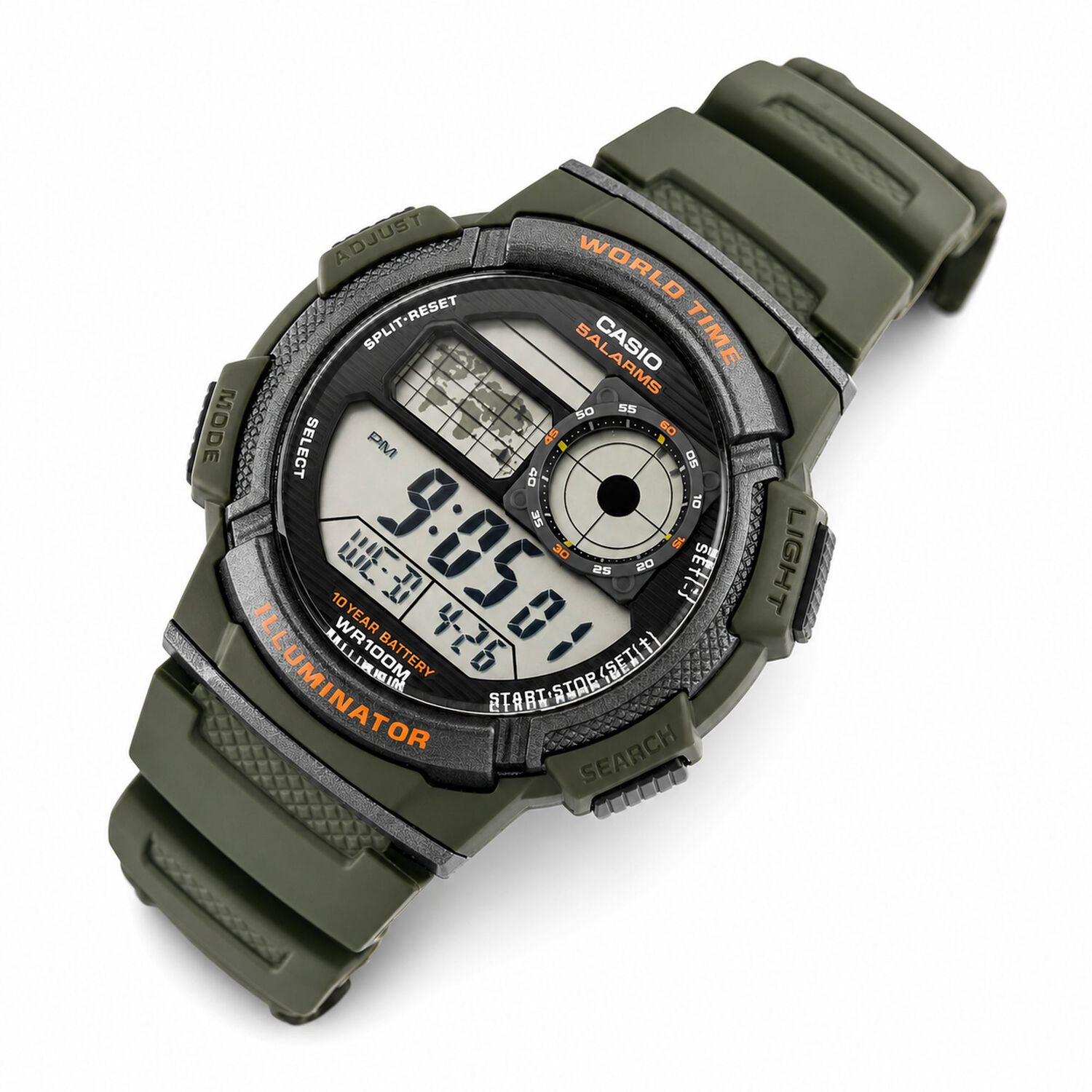 Reloj De Hombre Casio Musgo Ae-1000w-3avdf Classic Style image number 3.0