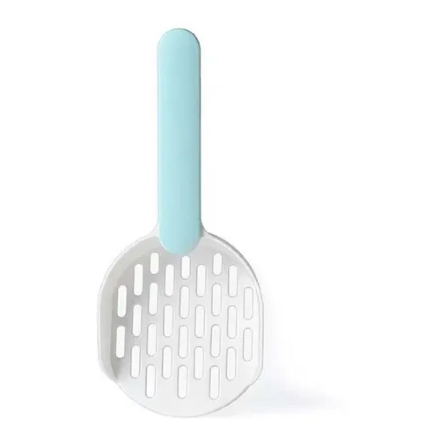 Pala Sanitaria Para Gatos, De Pl&aacute;stico Con Mango Ergon&oacute;mico Azul image number 2.0