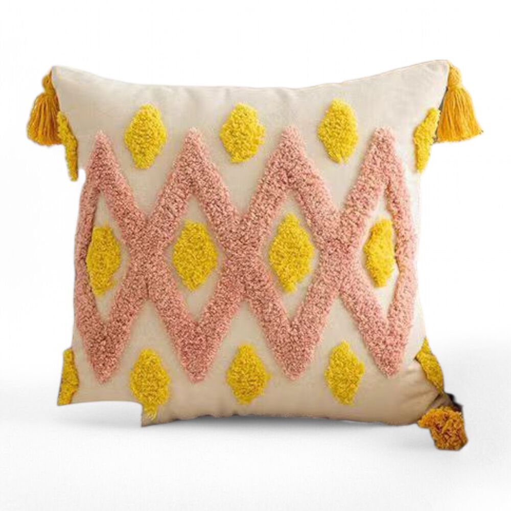 Pack 2 Fundas De Boho Medida 45cm X 45cm Con Cierre Oculto Fb2-7 image number 0.0