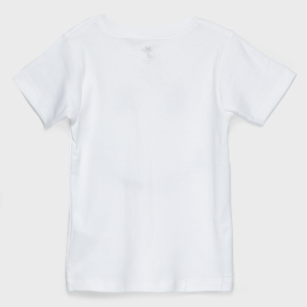 Polera Blanca Smile Algodón Peruano image number 1.0