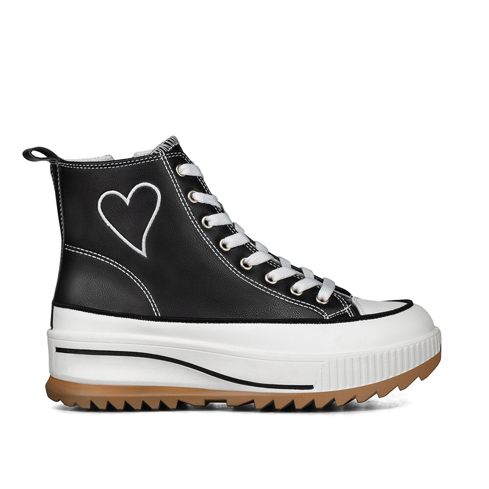 Zapatilla Casual Urbana Mujer Plataforma Clasico Weide Hx502 image number 1.0