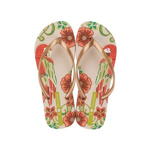 Sandalia Mujer Beige/oro Summer Ipanema