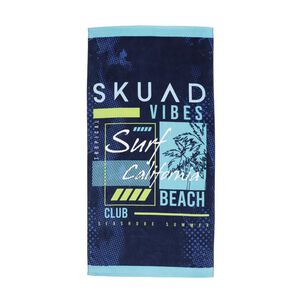 Toalla De Playa Skuad Club / 80 X 160 Cm