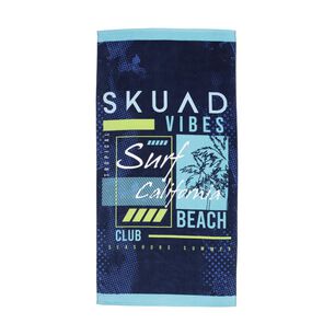 Toalla De Playa Skuad Club / 80 X 160 Cm