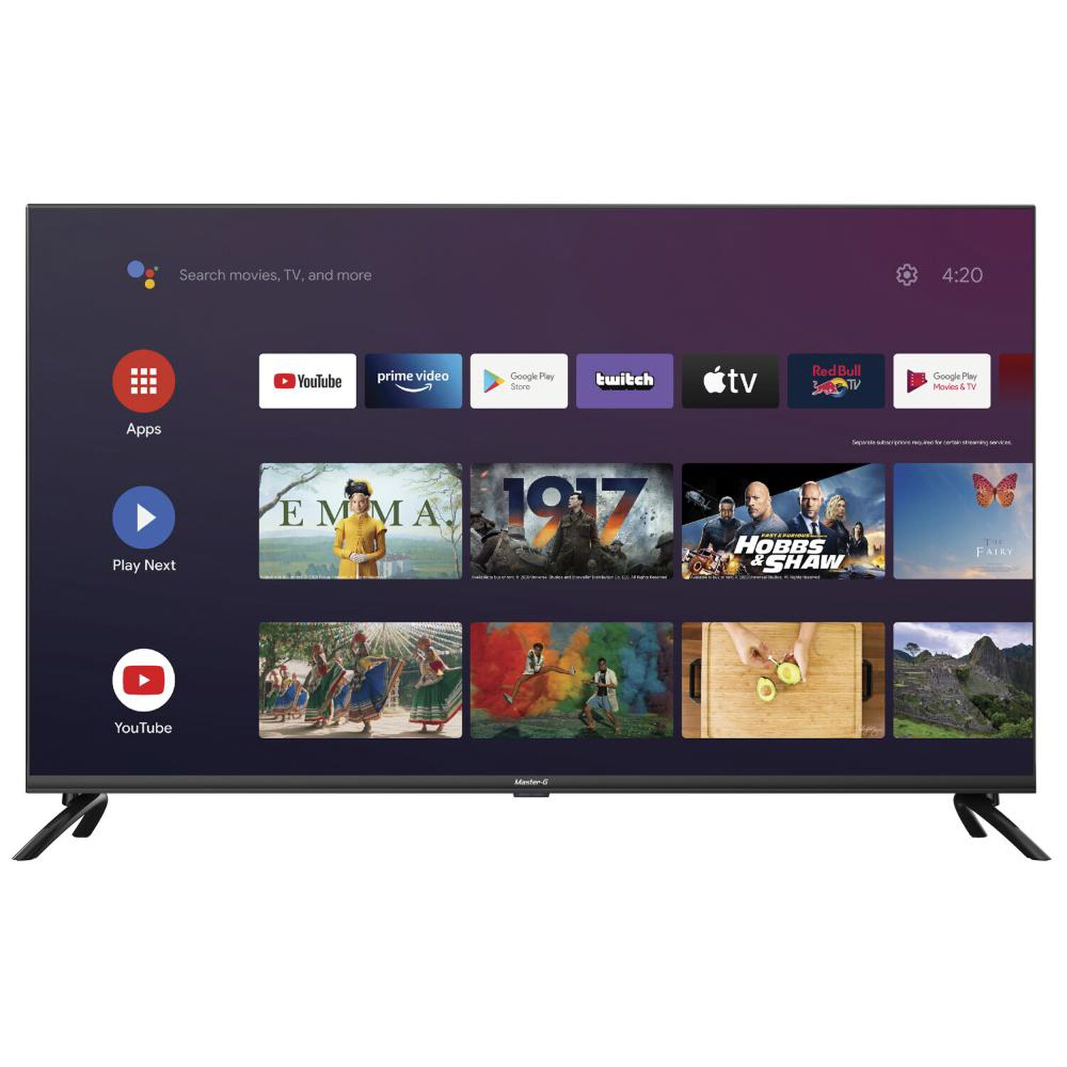Led 40" Master-G MGG40FF / Full HD / Smart TV image number 1.0