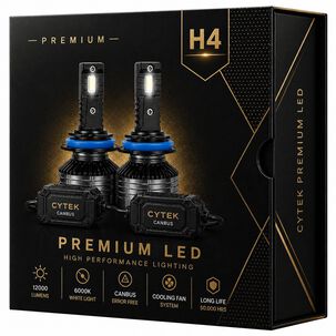 Kit De Luces Turbo Led H4 Canbus 65w Premium Ligth 12000lm