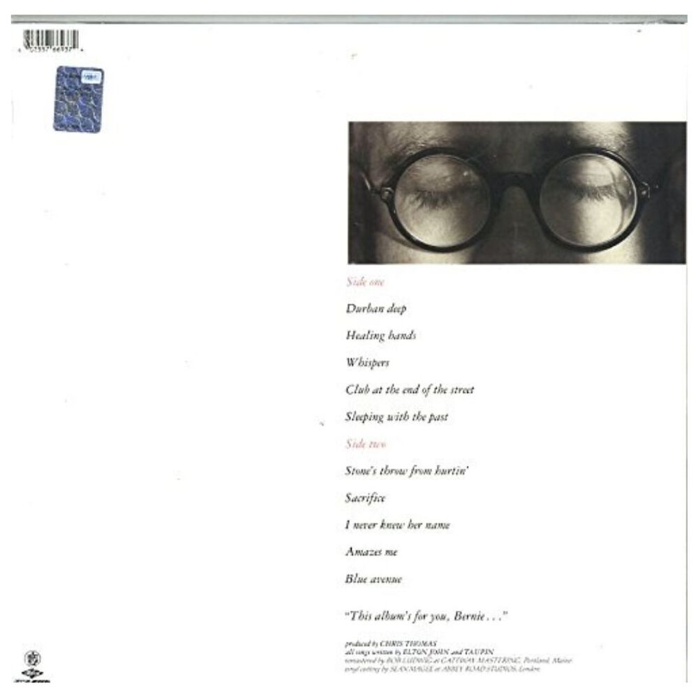 Elton John - Slepping With The Past | Vinilo image number 1.0