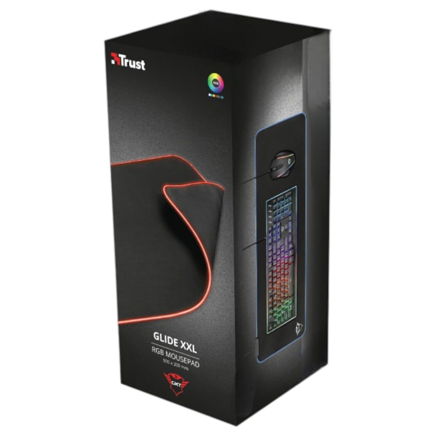 Mouse Pad Rgb Xxl Trust Gxt 764 Glide 93x30cm Gamer image number 2.0