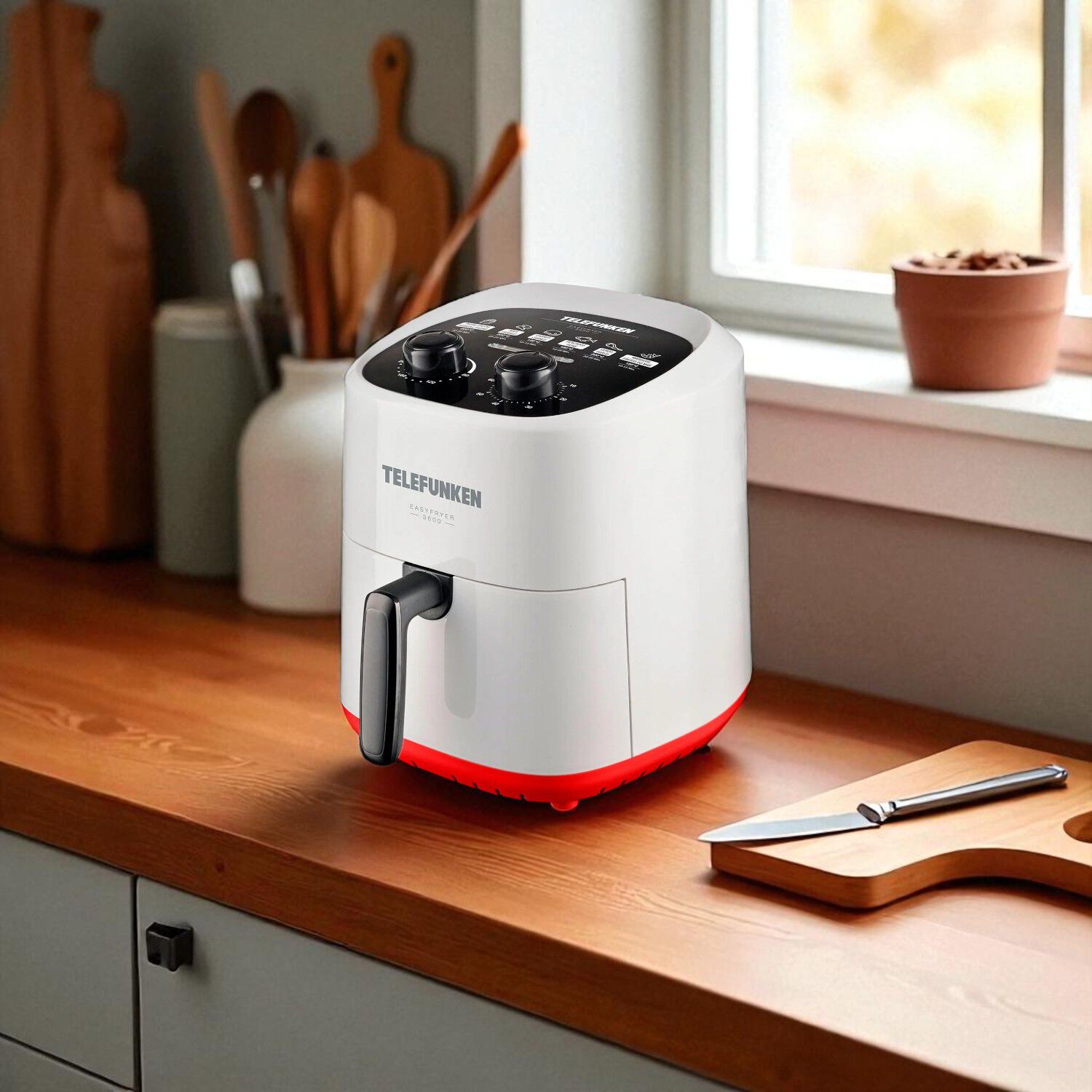 Freidora De Aire Telefunken 1400w Easyfryer 3.6 Lt 200&deg; Max image number 7.0