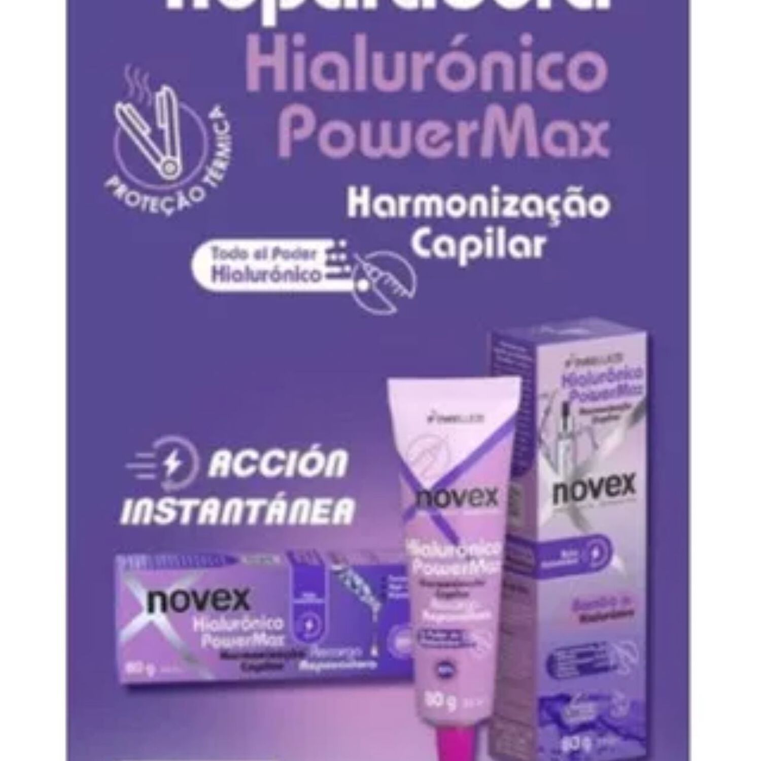 Novex Recarga Hialur&oacute;nico Powermax 80g image number 2.0