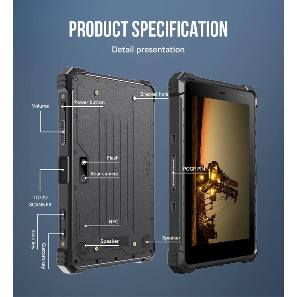 Cenava A80st, Tablet Intr&iacute;nsecamente Segura Atex, Para Entornos Explosivos image number 7.0