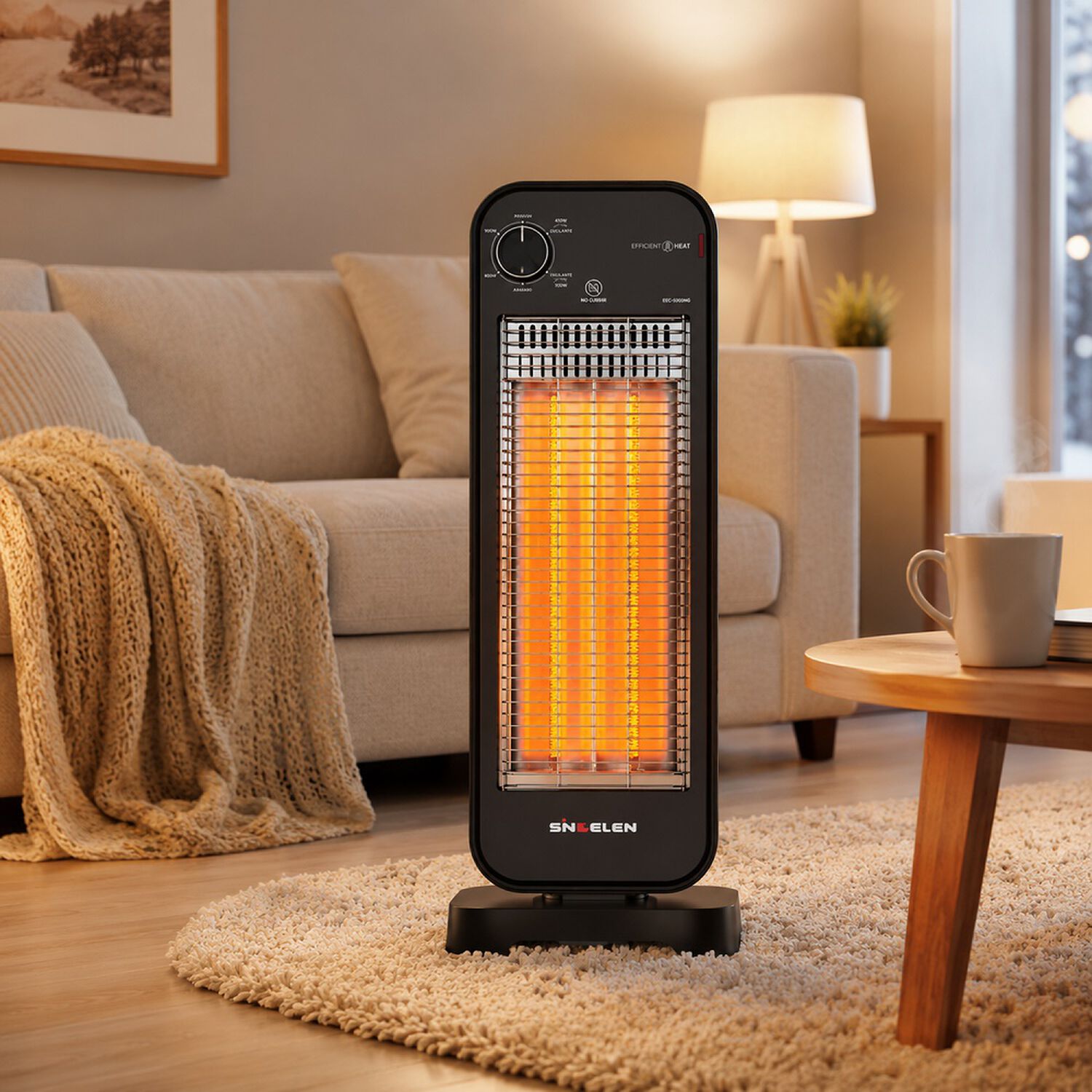 Calefactor Fibra De Carbono Eec-5000ng Efficient Heat image number 3.0